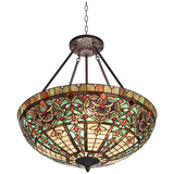 Corazon Bronze 25wide Robert Louis Tiffany Pendant Light
