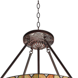 Corazon Bronze 25wide Robert Louis Tiffany Pendant Light
