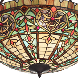 Corazon Bronze 25wide Robert Louis Tiffany Pendant Light