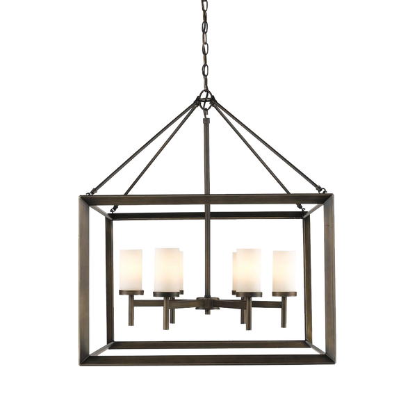 Golden Lighting 2073 6 Smyth 6 Light Chandelier