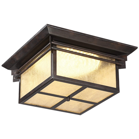 Hickory Point 15wide Led Outdoor Ceiling Light