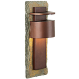 Kembra Slate Copper 19high Outdoor Wall Sconce