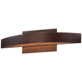 Possini Euro Coppered Arch Indoor Outdoor Led Wall Sconce