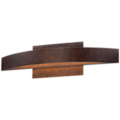 Possini Euro Coppered Arch Indoor Outdoor Led Wall Sconce