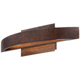 Possini Euro Coppered Arch Indoor Outdoor Led Wall Sconce