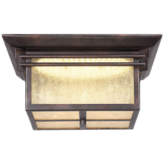 Hickory Point 15wide Led Outdoor Ceiling Light
